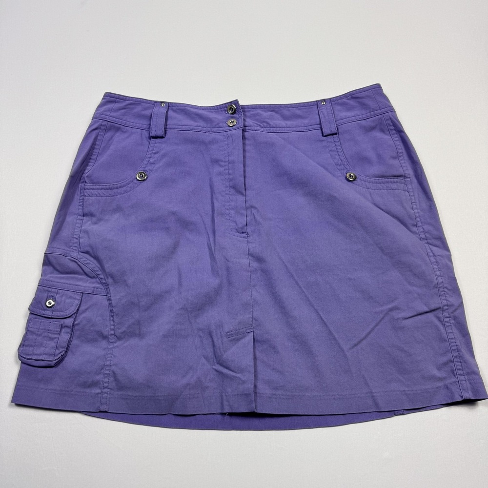 Jamie Sadock Skort Womens 14‎ Golf Stretch Cargo Pocket Performance Outdoor